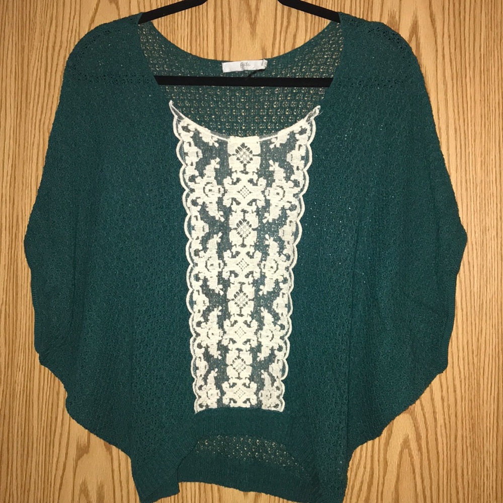Fate slouchy crochet sweater
